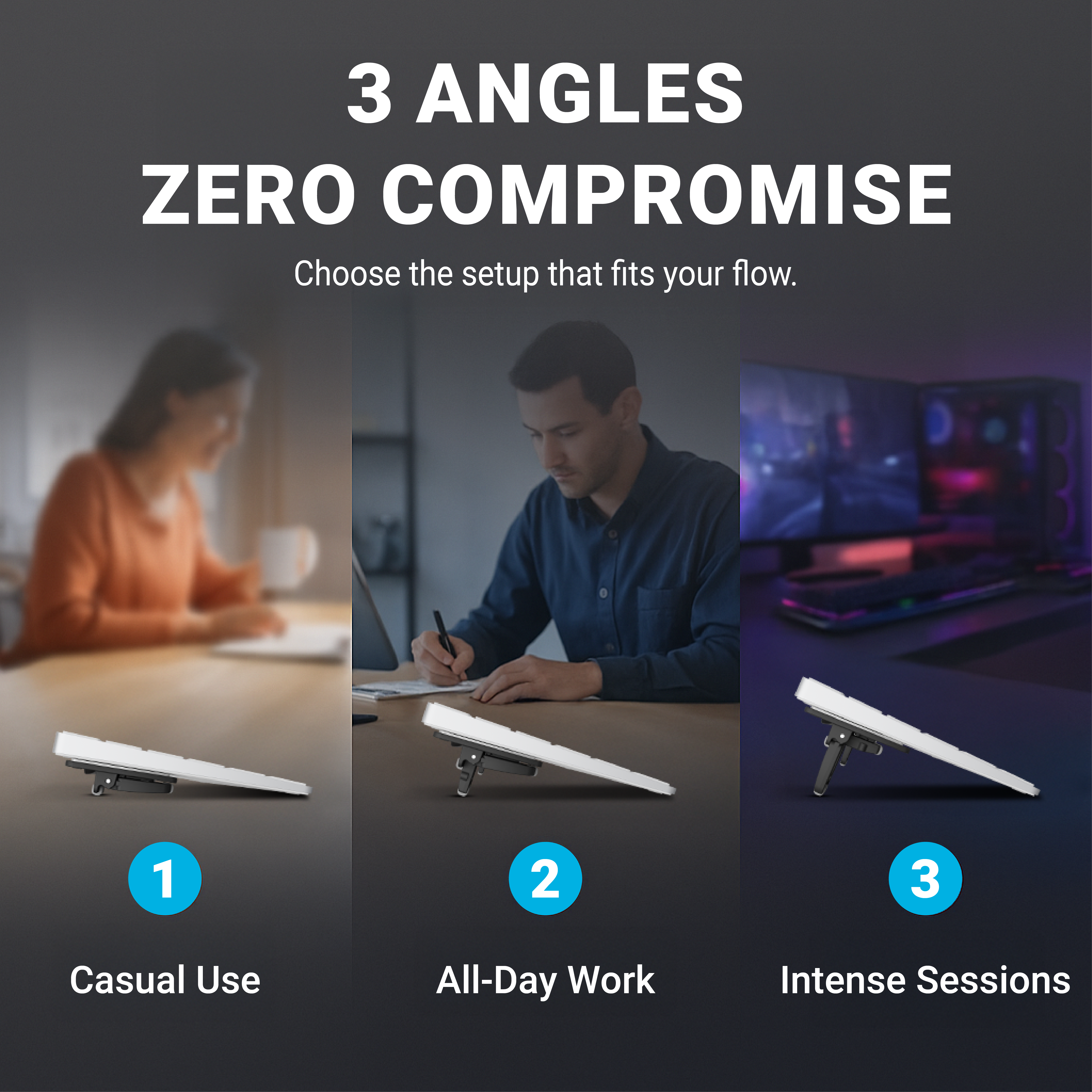 ESC Computer Keyboard Stand | Keyboard Riser – ESC Keyboard Stand