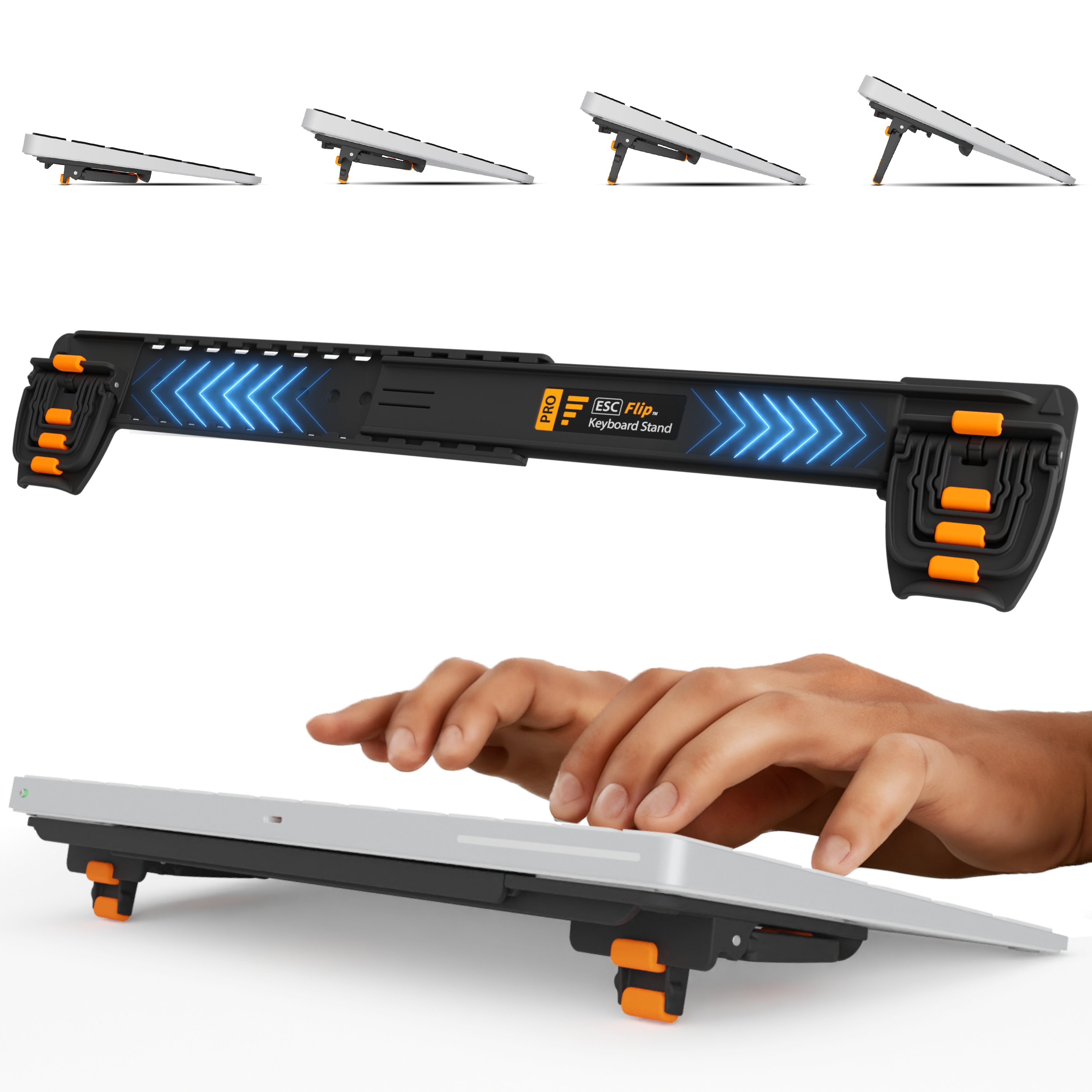 Keyboard Tray Riser Ergonomic Keyboard Riser ETHU Keyboard Tray Under Desk, 26.77